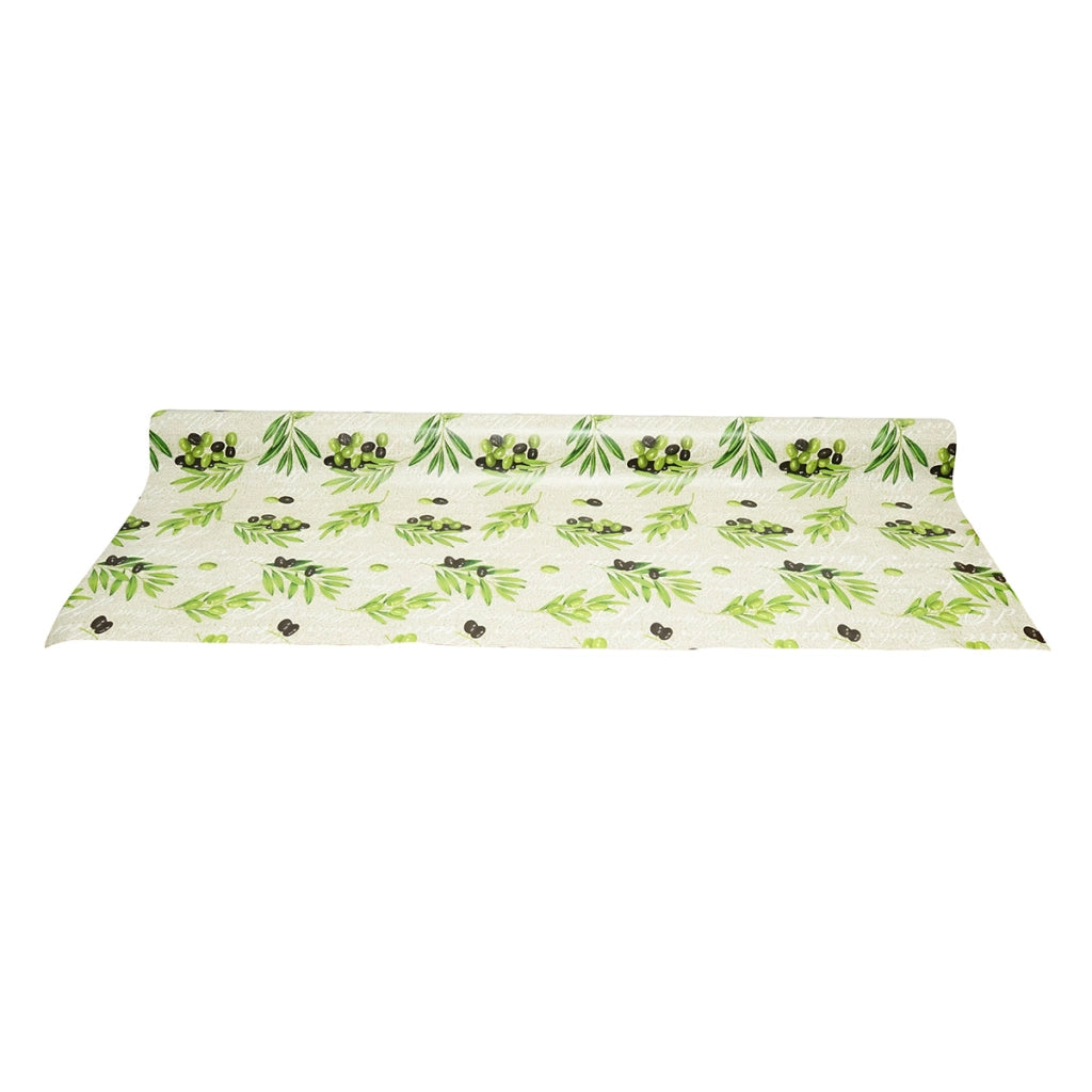 Rotolo tovaglia decorativa in PVC – modello mediterraneo Materiale: PVC con supporto tessile (45 g/m²)  Dimensioni rotolo: 1,37 × 20 m Breckner Germany
