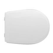 SEDILE WC PER GALASSIA VASO PIUMA E INCEA VASO NUBE FORMA 6- Bianco - Soft Close- CW- pezzi 1