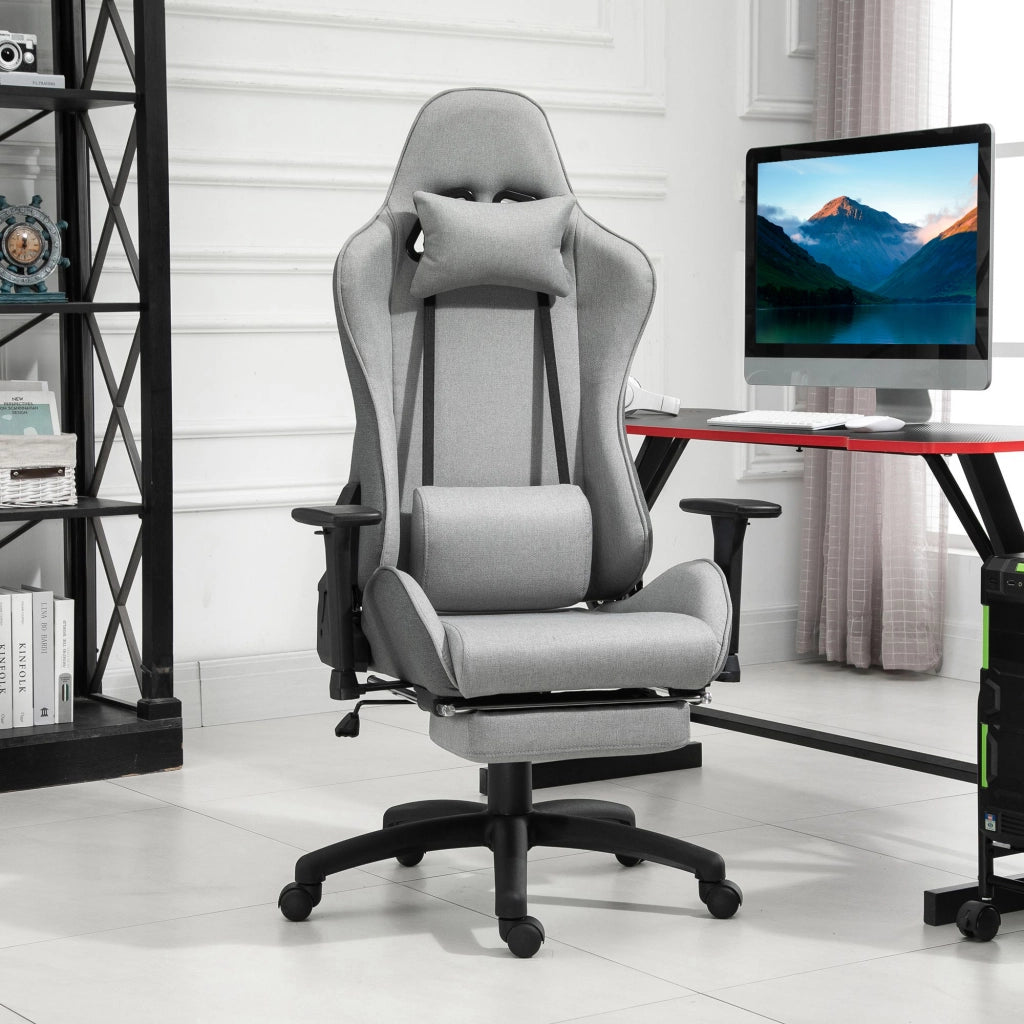 Sedia da ufficio ergonomica - Zephmum- Regolabile con cuscini rimovibili