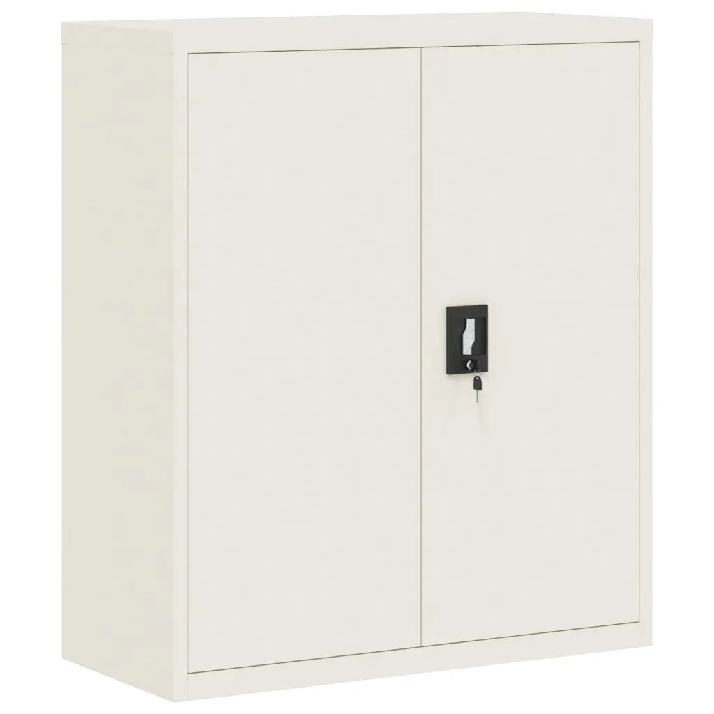 Armadio Classificatore Bianco 90x40x105 cm in Acciaio