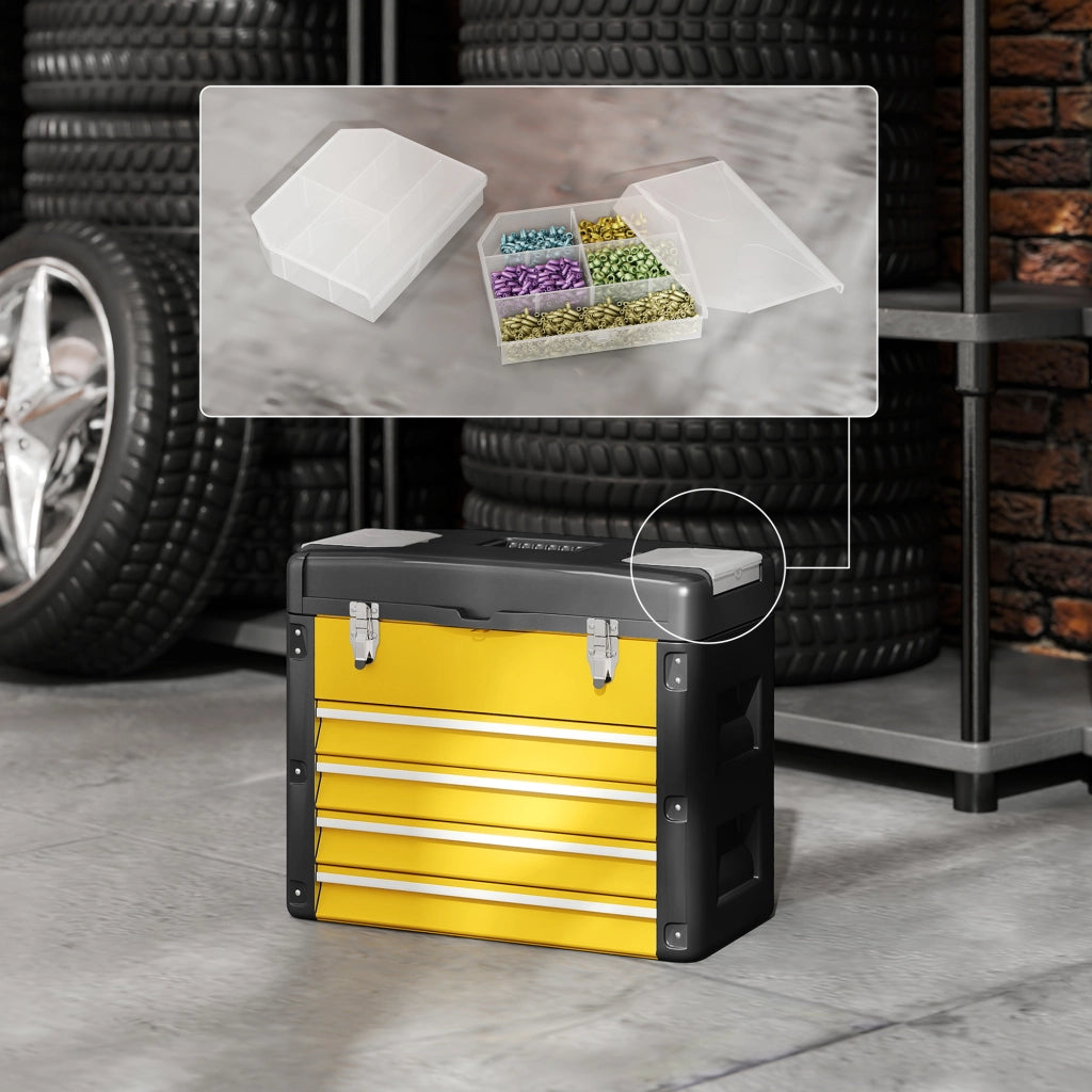 Cassettiera con 4 cassetti ¨C zephmum ¨C 49.7x25.3x40.7 cm