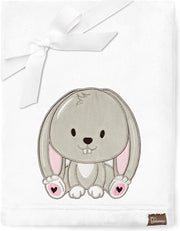 Decongelante per bambini con design di coniglio, modello BE20-168, colore bianco.
