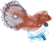 Reti da pesca in alluminio - 360 cm - Manuale - Professionale - Ideale per pesci grandi e piccoli