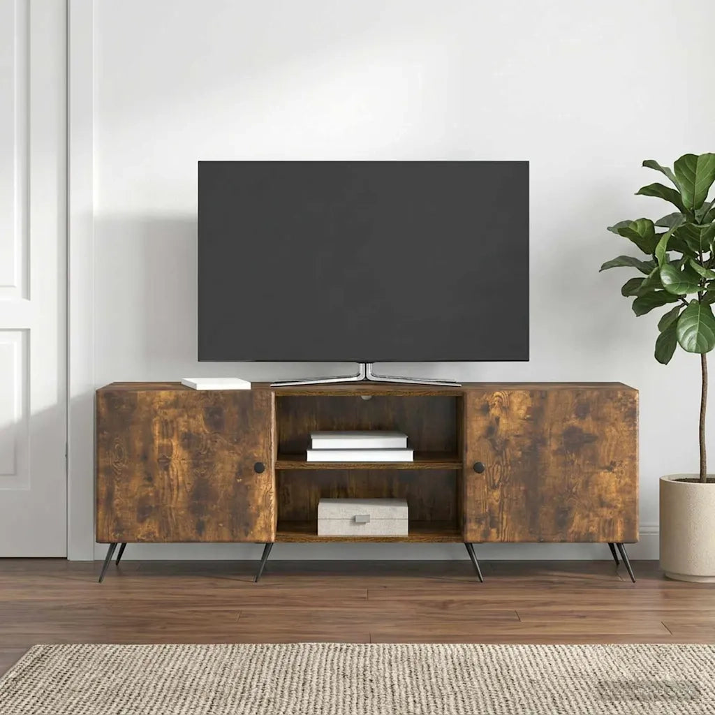 Mobile TV Rovere Fumo 150 x 31 x 50 cm Legno ingegnerizzato 895610