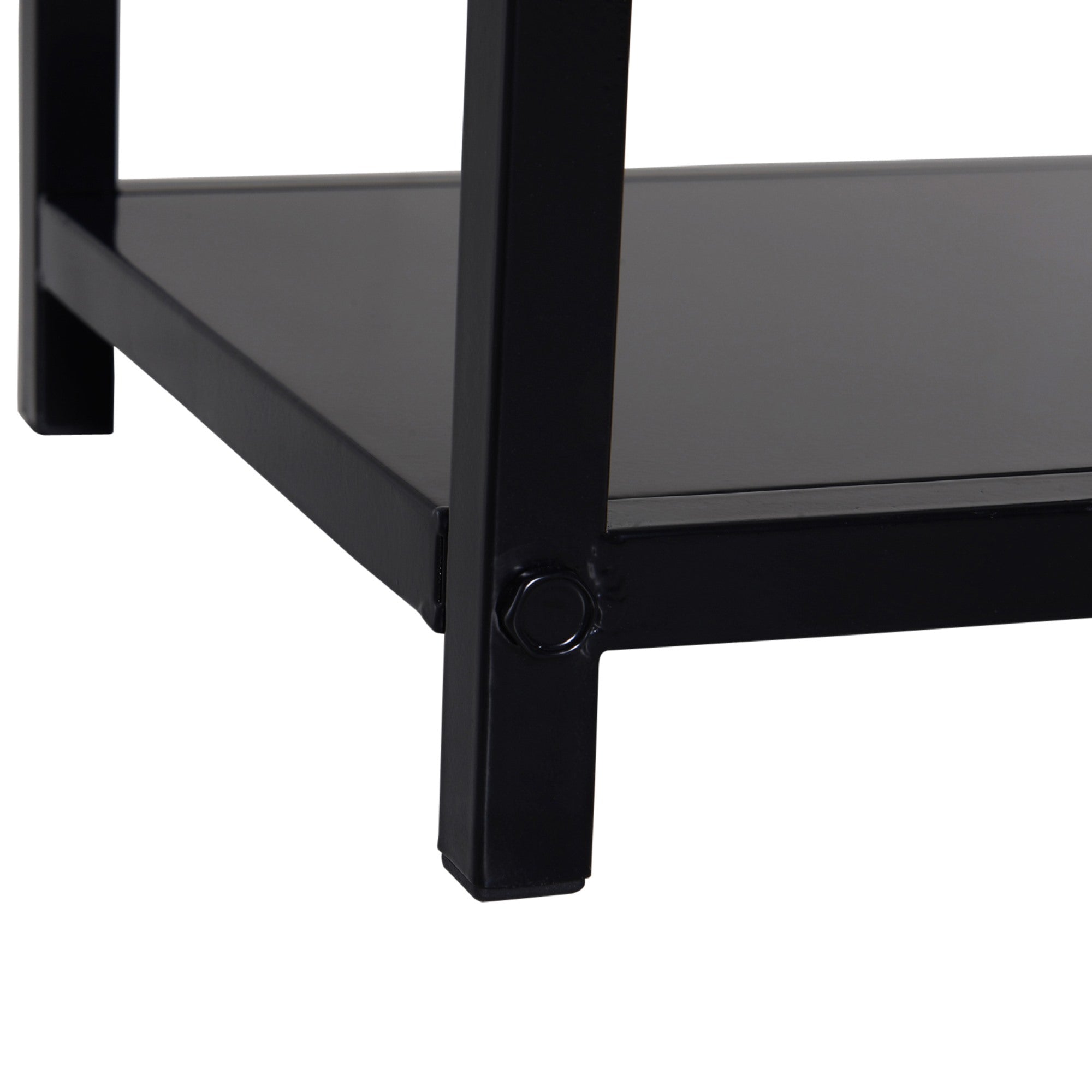 Easycomfort Portalegna da Interno ed Esterno Salvaspazio in Metallo con Paletta, Scopino, Attizzatoio e Pinza, 34x34x111cm, Nero