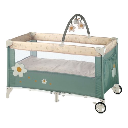 Lettino viaggio janè 6838 u78 duo level toys pieghevole doppia altezza