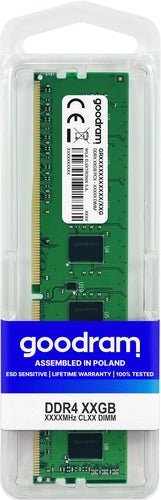 Goodram GR3200D464L22/16G memoria 16 GB 1 x 16 GB DDR4 288-pin DIMM