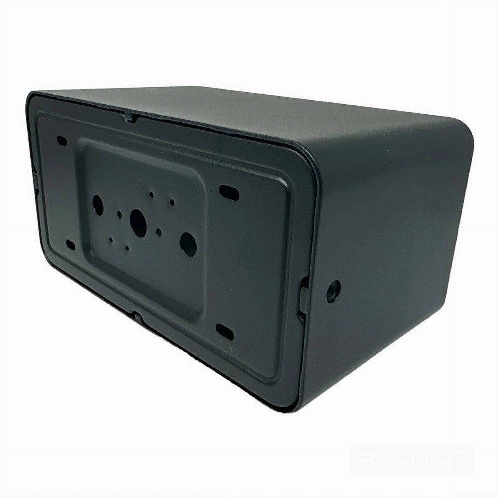 Trade Shop - Porta Faretto Doppio Orientabile Da Soffitto Nero Per Faretto Gu10 Gu5.3 P34-n2 -