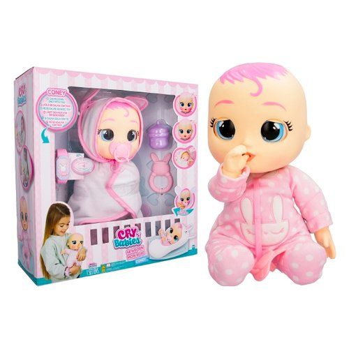 Imc toys cry babies new born coney - 911284