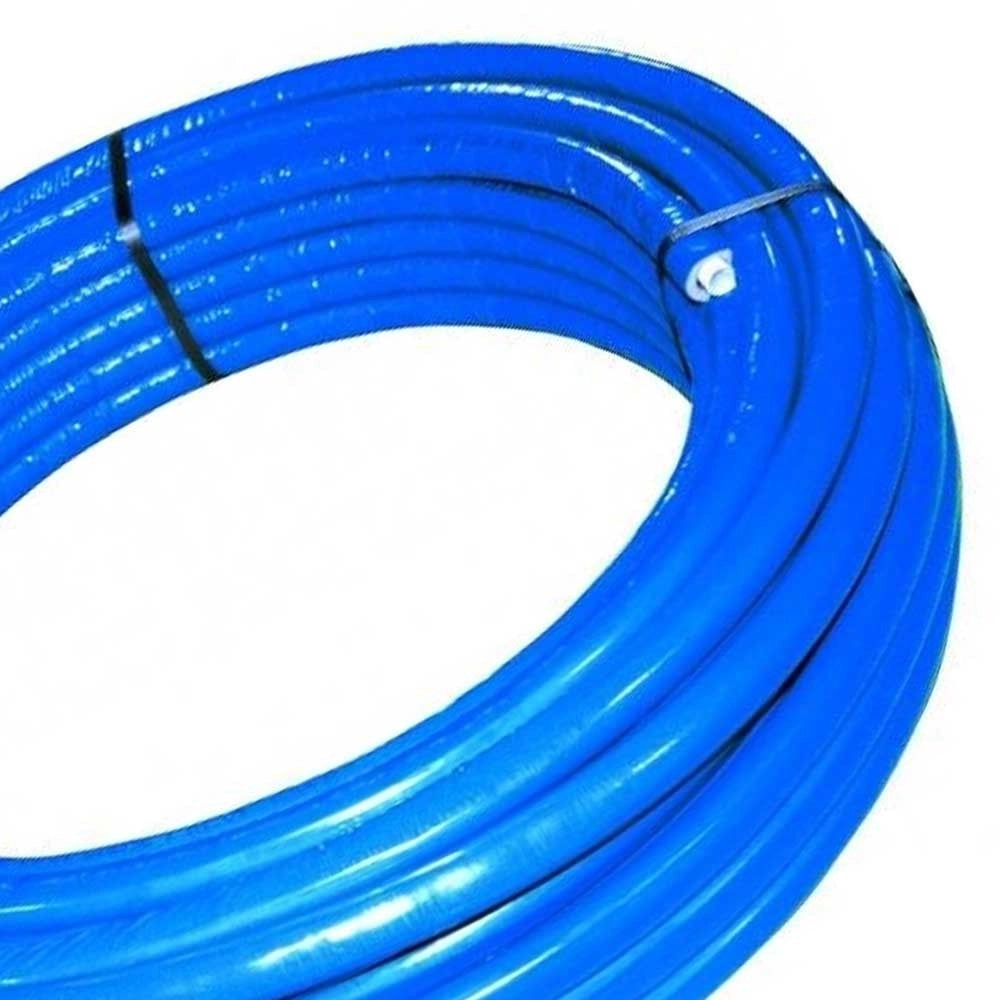 Rotolo mt. 50 tubo multistrato dm.20 rivestito blu