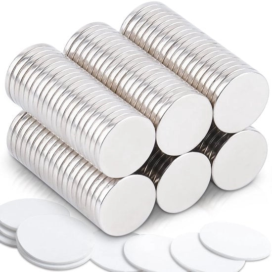 FPMYB 120 pezzi di magneti forti 8x1mm adesivi, magneti adesivi forti piccoli magneti, magneti neodymium extra forti magneti rotondi per frigorifero, tabella magnetica, lavagna bianca, ufficio