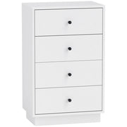 Cassettiera 7 Cassetti Moderna ¨C zephmum ¨C 47x29x75 cm Bianco