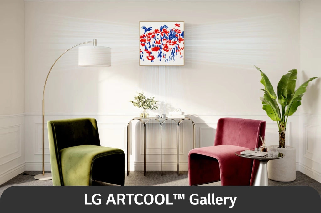 Condizionatore LG Quadri Split Inverter ARTCOOL GALLERY PHOTO 9+9+9+9 con MU4R25 R-32 Wi-Fi Integrato