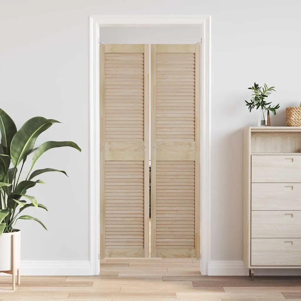 Porta per Armadio con porta 2 pcs Naturale 170 x 2,1 x 39,5 cm 42019267