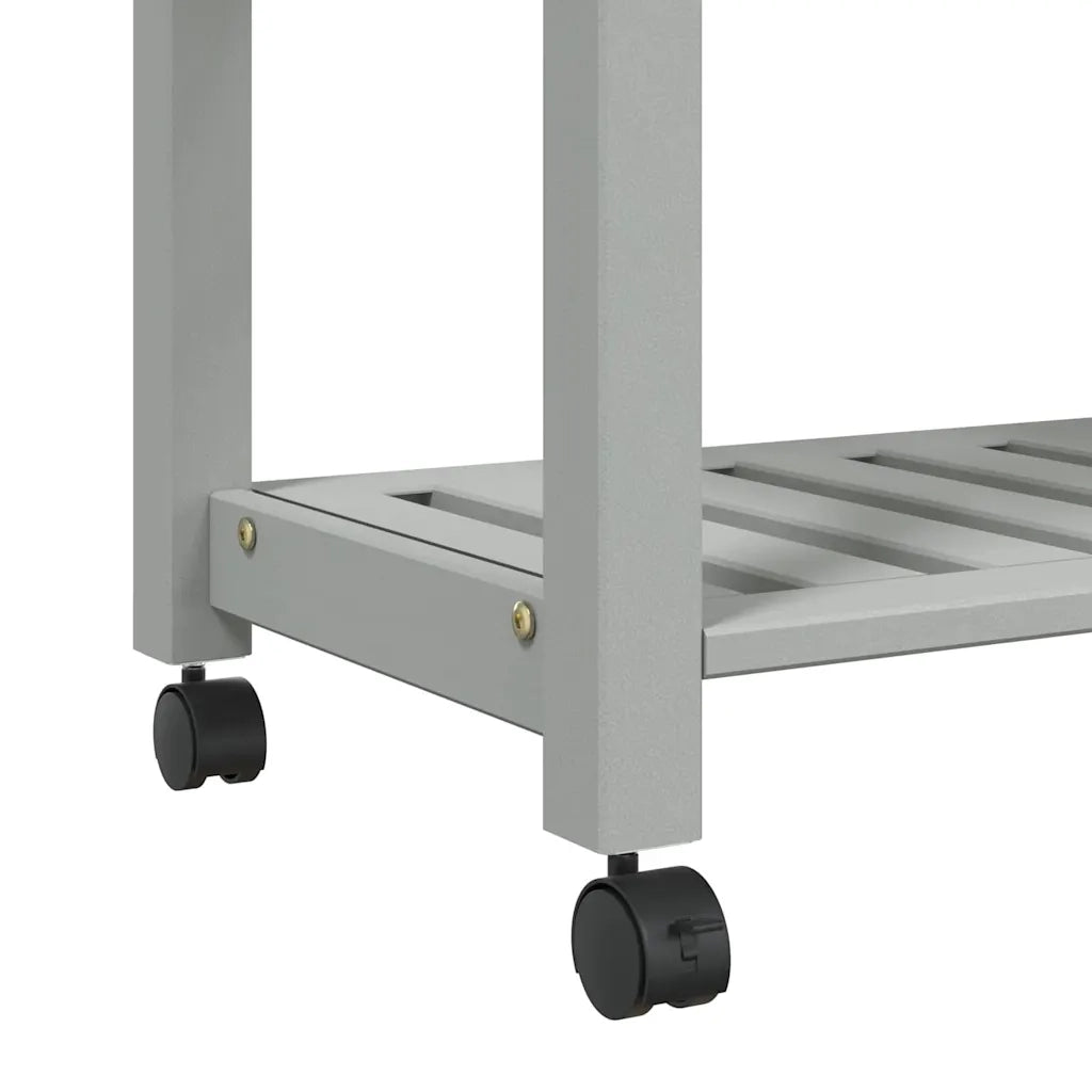 Carrello da Cucina MONZA 60x40x88,5 cm in Legno Massello di Pino CFW1130251