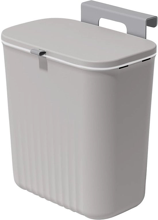 Contenitore a pedane per rifiuti organici con coperchio - 95 litri grigio - cucina, bagno, ufficio