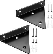 Sostegni in legno oscillanti, supporti invisibili per parete, parete, supporti robusti in metallo, cassettone per archiviazione, libreria.