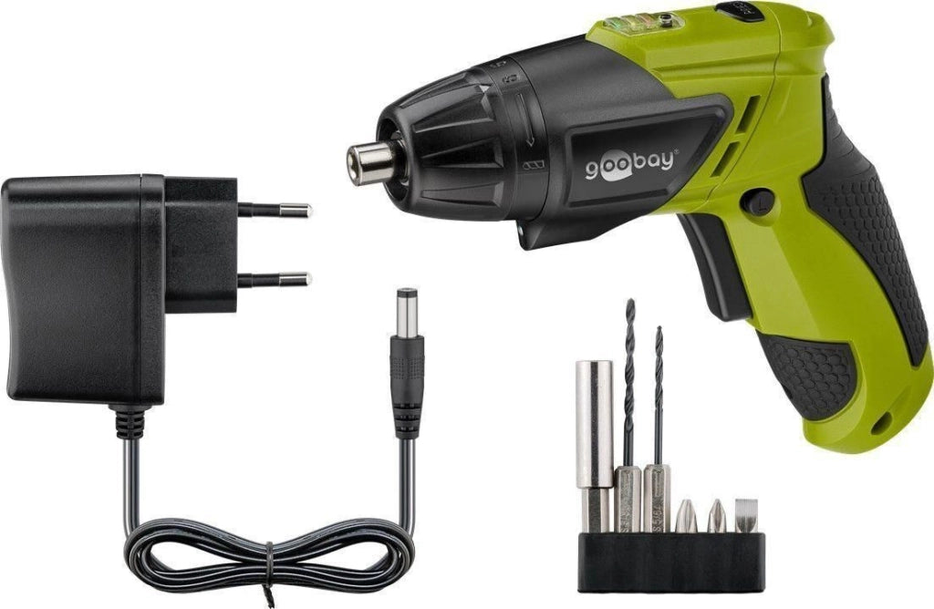 Goobay 71880 trapano 230 Giri/min Senza chiave 570 g Nero, Verde