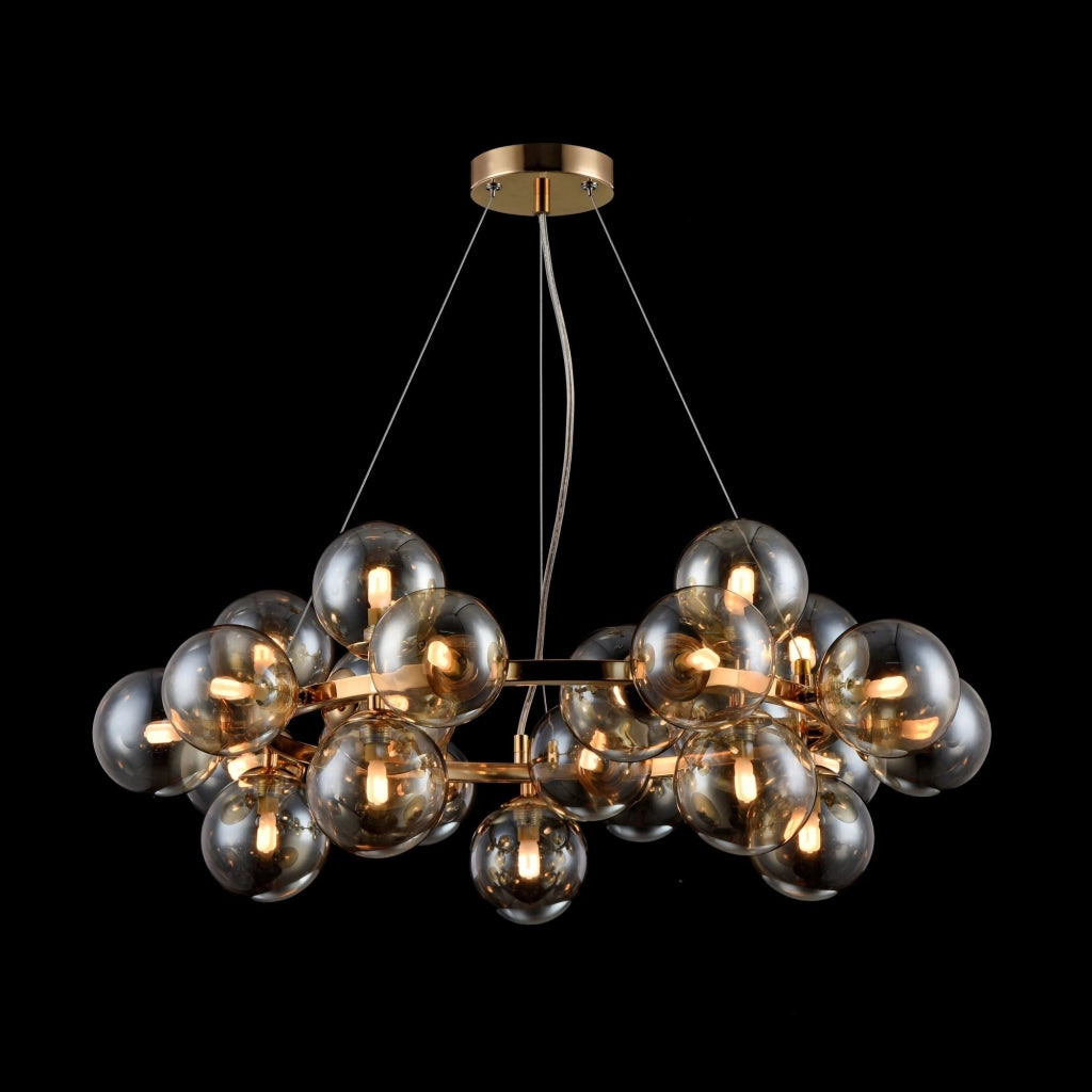 Lampada pendente Modern in Metallo Dallas Oro
