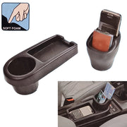 ORGAZZINATORE AUTO LATERALE PORTA OGGETTI SEDILE SVUOTATASCA BICCHIERE SOFT FOAM
