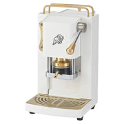 FABER PRO 3.0 ESSENTIAL WHITE BRASS - MACCHINA CAFFÈ A CIALDE