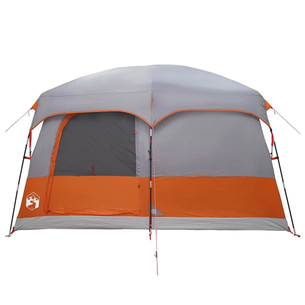 Tenda Familiare con tetto Grigio e arancione 380 x 260 x 190 cm 42028495