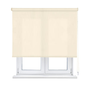 VIEWTEX Tenda a rullo traslucida L2000 Ivory 120 X 250cm - Made in Europe - 5 anni di garanzia