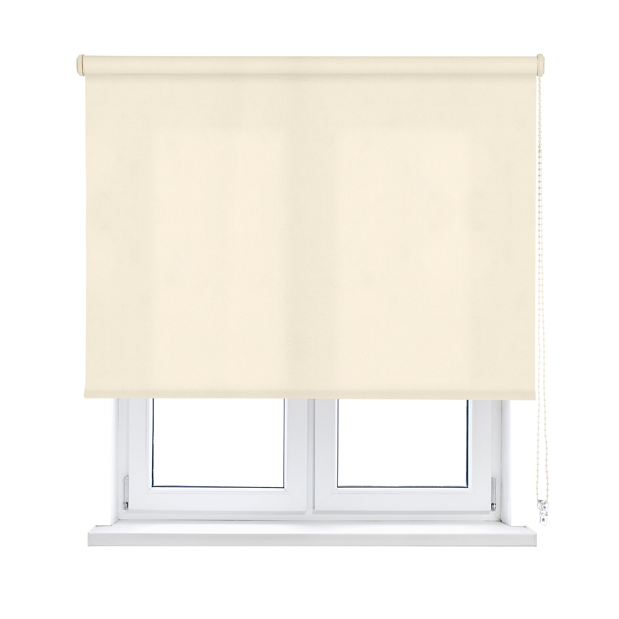 VIEWTEX Tenda a rullo traslucida L2000 Ivory 150 X 190cm - Made in Europe - 5 anni di garanzia
