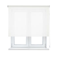 VIEWTEX Tenda a rullo Screen  10% Grado di apertura bianco perla 75 x 190 cm - Made in Europe - 5 anni di garanzia