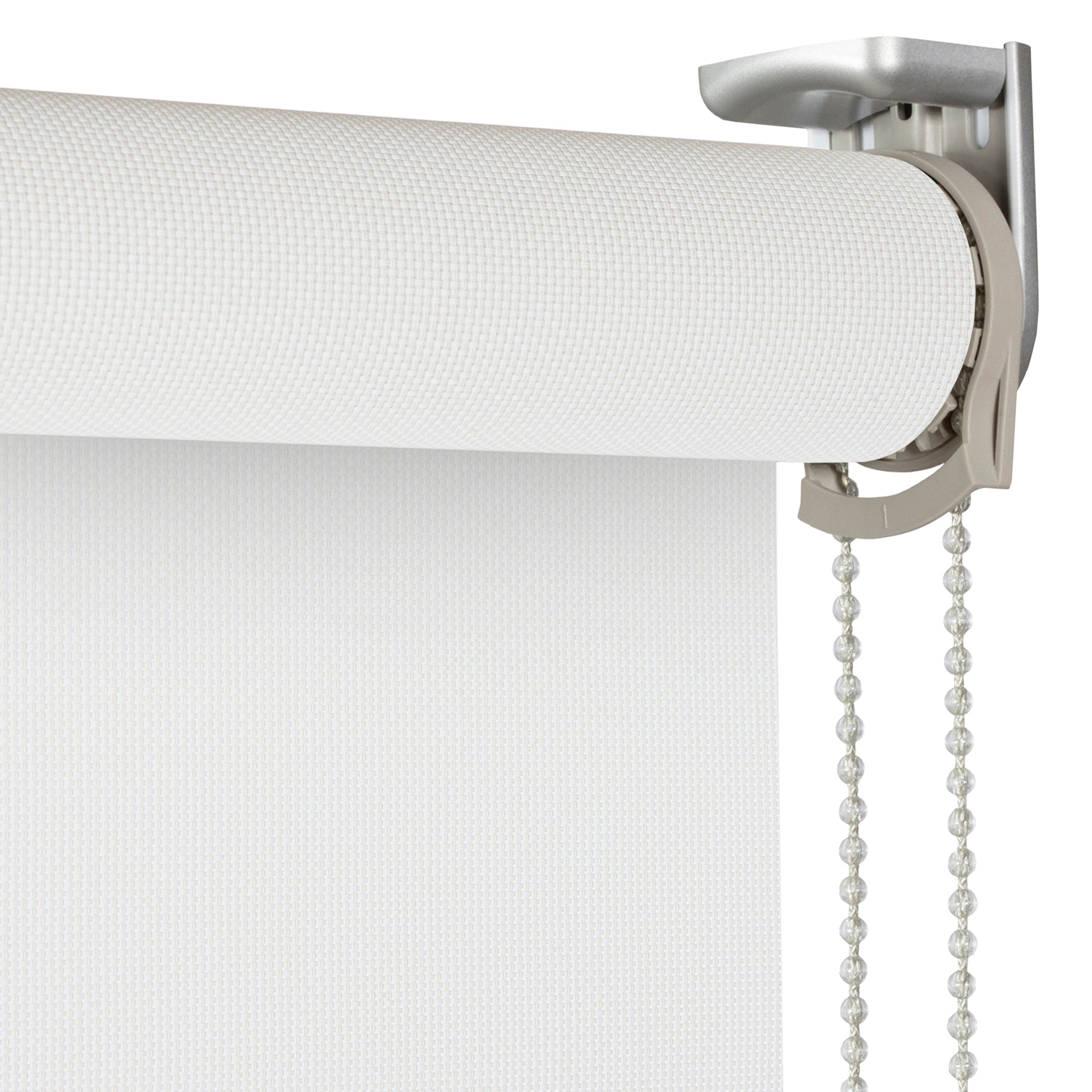 VIEWTEX Tenda a rullo Screen  10% Grado di apertura bianco perla 150 x 250 cm - Made in Europe - 5 anni di garanzia