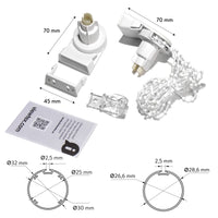 Set di meccanismi CLASS colore Bianco