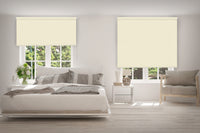 VIEWTEX Tenda a rullo opaca termica/oscurante Beige 150 X 250 cm - Made in Europe - 5 anni di garanzia