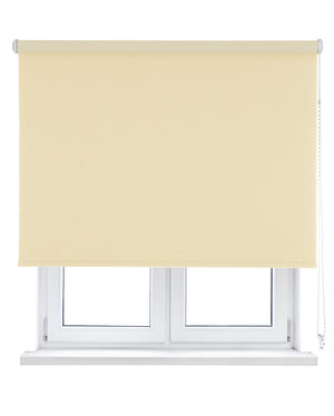 VIEWTEX Tenda a rullo opaca termica/oscurante Beige 135 X 250 cm - Made in Europe - 5 anni di garanzia