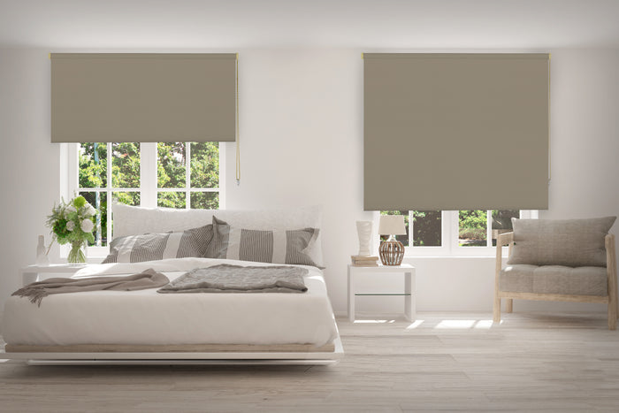 VIEWTEX Tenda a rullo opaca termica/oscurante Desert 75 X 190 cm - Made in Europe - 5 anni di garanzia