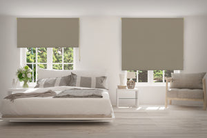 VIEWTEX Tenda a rullo opaca termica/oscurante Desert 165 X 190 cm - Made in Europe - 5 anni di garanzia