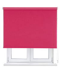 VIEWTEX Tenda a rullo opaca termica/oscurante Fucsia 135 X 250 cm - Made in Europe - 5 anni di garanzia