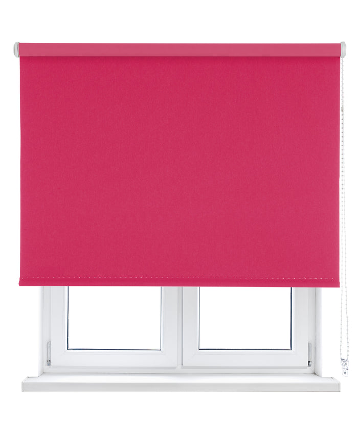 VIEWTEX Tenda a rullo opaca termica/oscurante Fucsia 135 X 250 cm - Made in Europe - 5 anni di garanzia