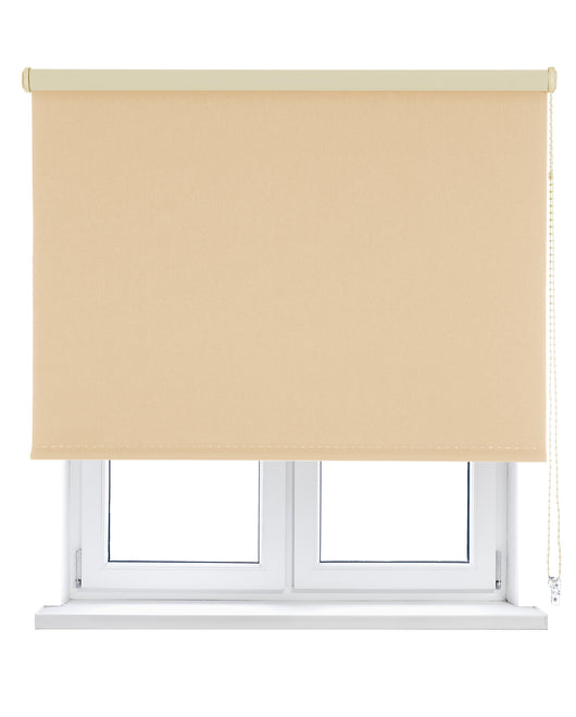 VIEWTEX Tenda a rullo opaca termica/oscurante Albicocca 150 X 250 cm - Made in Europe - 5 anni di garanzia