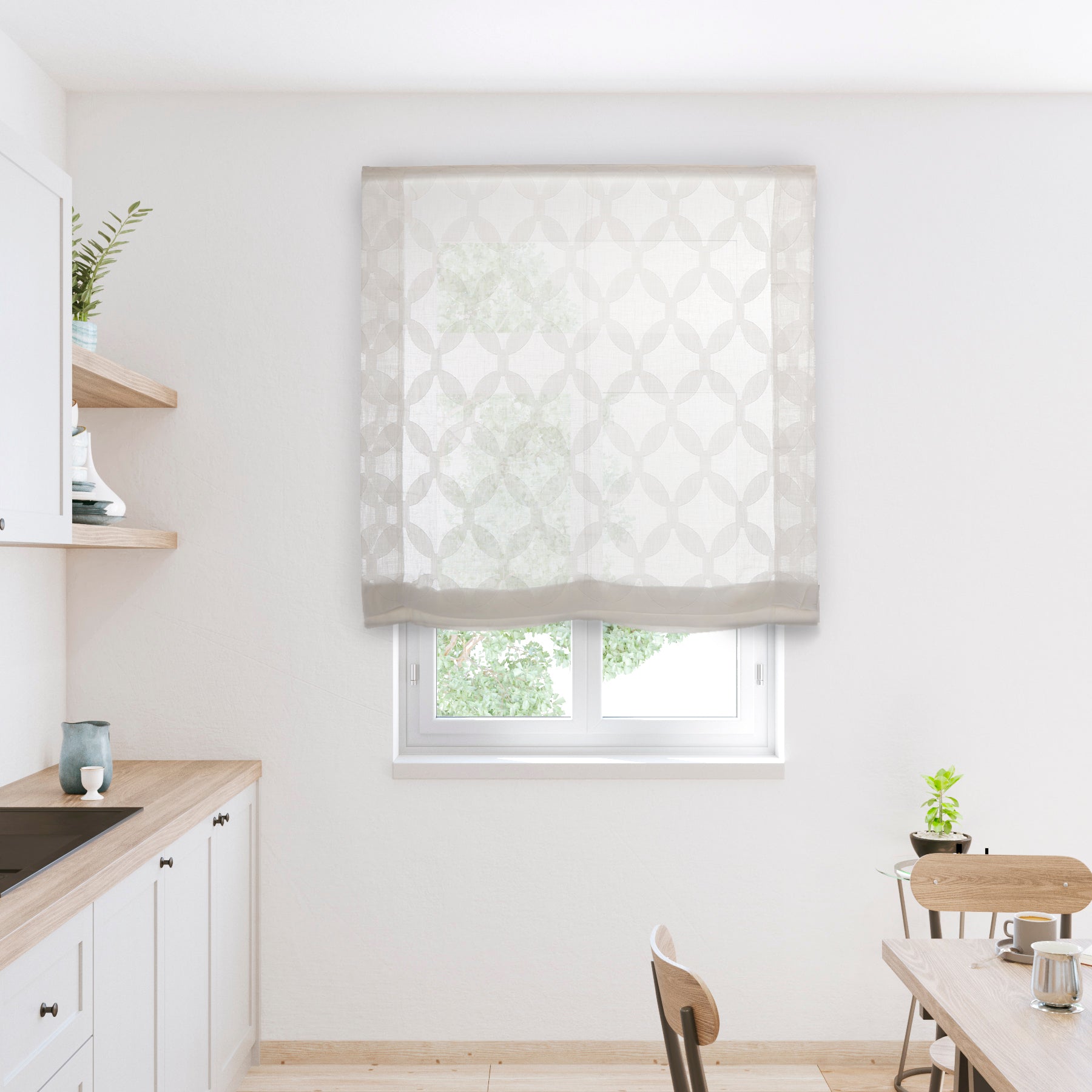 Tenda a pacchetto Toxa Light Dream Bianco 90 X 175cm - Made in Europe