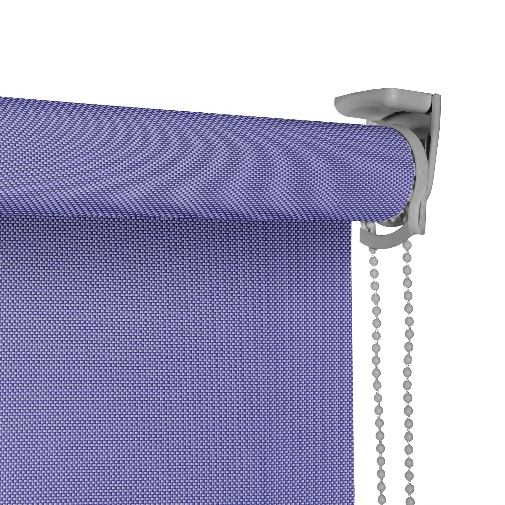 VIEWTEX Tenda a rullo Screen  10% Grado di apertura argento e azzurro 180 x 250 cm - Made in Europe - 5 anni di garanzia