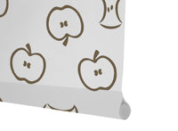 VIEWTEX Tenda a rullo Jazz Printed Bianco e Marrone 120 X 250cm - Made in Europe - 5 anni di Garanzia