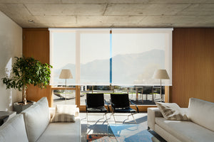 Tenda a rullo Viewtex Screen  5% Grado di apertura bianco 180 x 250 cm - Made in Europe - 5 anni di garanzia