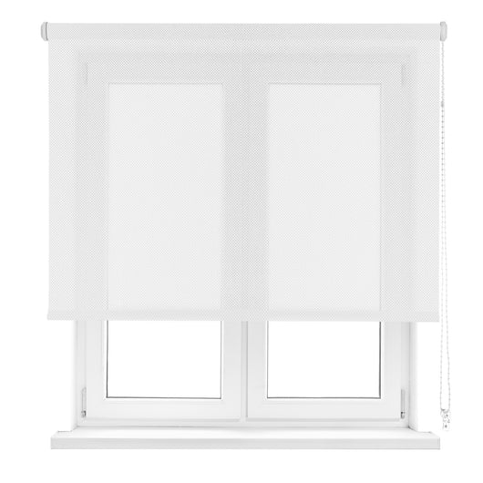 Tenda a rullo Viewtex Screen  5% Grado di apertura bianco 180 x 190 cm - Made in Europe - 5 anni di garanzia