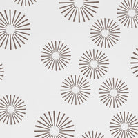 VIEWTEX Tenda a rullo Pasodoble Printed Bianco e Marrone 90 X 250cm - Made in Europe - 5 anni di Garanzia