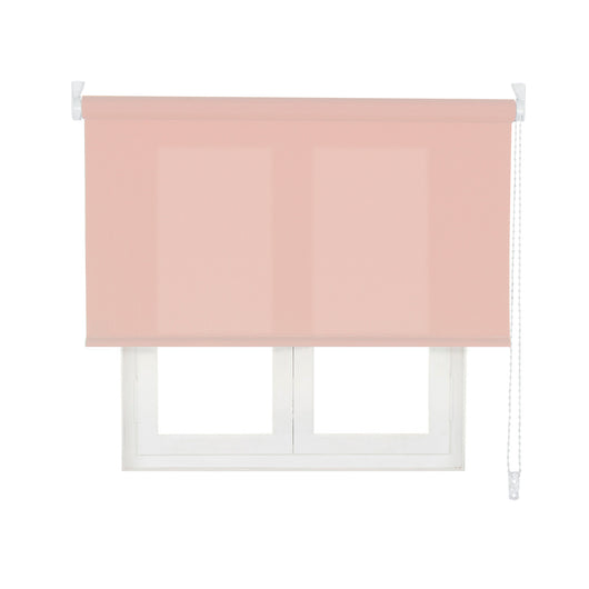 VIEWTEX Tenda a rullo traslucida L2000 Rosa quarzo 90 X 250cm - Made in Europe - 5 anni di garanzia