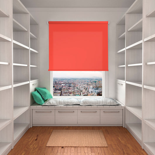 VIEWTEX Tenda a rullo traslucida L2000 Coral 165 X 250cm - Made in Europe - 5 anni di garanzia