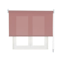VIEWTEX Tenda a rullo traslucida L2000 Rosa antico 105 X 250cm - Made in Europe - 5 anni di garanzia