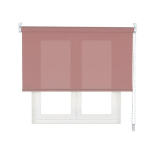 VIEWTEX Tenda a rullo traslucida L2000 Rosa antico 150 X 250cm - Made in Europe - 5 anni di garanzia