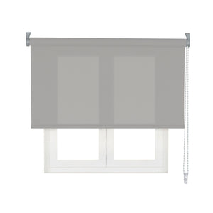 VIEWTEX Tenda a rullo traslucida L2000 Grigio 90 X 250cm - Made in Europe - 5 anni di garanzia