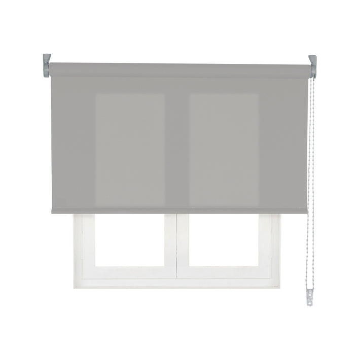 VIEWTEX Tenda a rullo traslucida L2000 Grigio 150 X 250cm - Made in Europe - 5 anni di garanzia